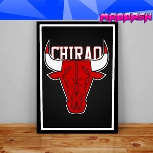 Chicago Bulls NBA Nike Air Jordan Hypebeast Poster